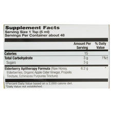 Load image into Gallery viewer, Lavender Honey Gardens Apiaries Organic Honey Elderberry Extract With Propolis - 8 Fl Oz